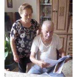 Giovanni Romani, detto "Nannuccio", e sua moglie